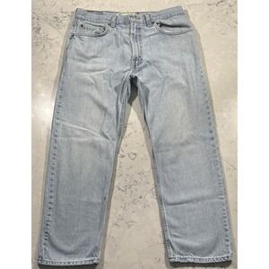 VTG Y2K Levi's 505 Jeans Mens 34x29 Blue Light Wash Regular Fit Straight Leg